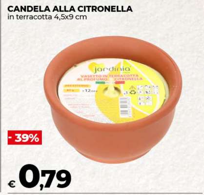 CANDELA ALLA CITRONELLA