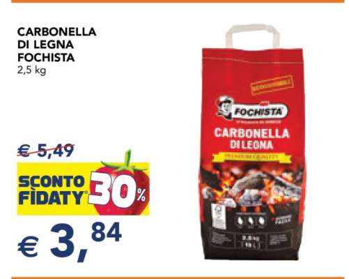 CARBONELLA DI LEGNA FOCHISTA