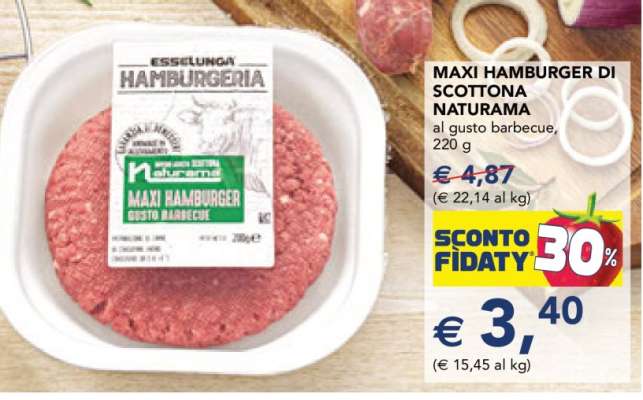 MAXI HAMBURGER DI SCOTTONA NATURAMA
