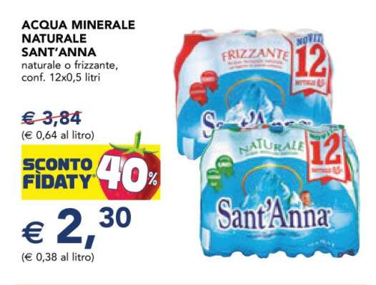 Acqua Minerale Naturale Sant'Anna