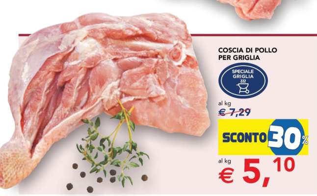 Coscia di Pollo per Griglia