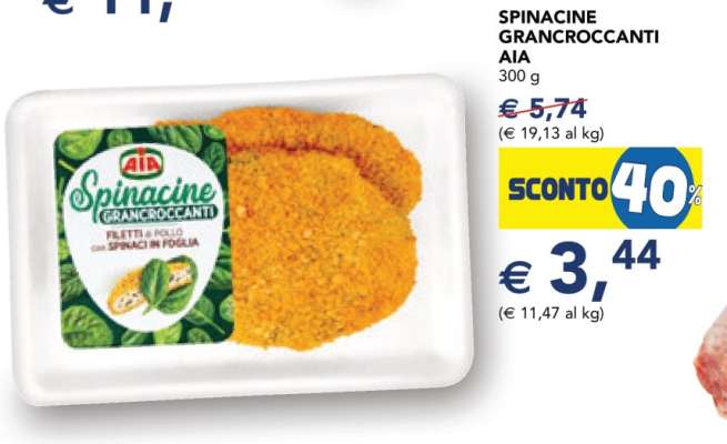 SPINACINE GRANCRCOCCANTI AIA