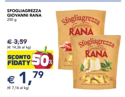 Sfogliagrezza Giovanni Rana
