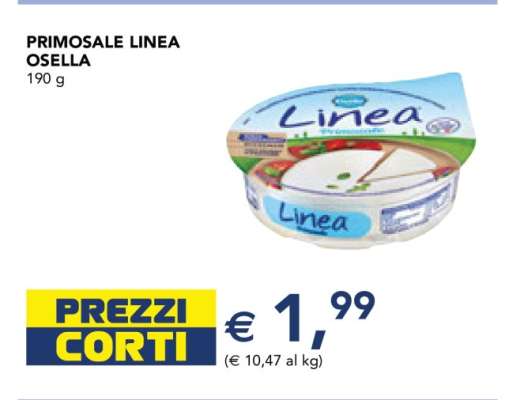 PRIMOSALE LINEA OSELLA