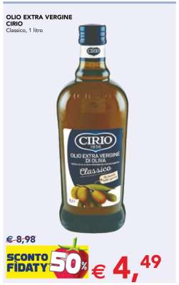 Olio Extra Vergine Cirio
