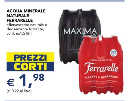 Acqua Minerale Naturale Ferrarelle