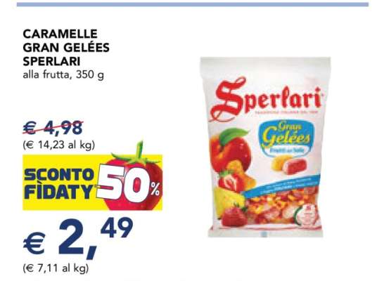 Caramelle Gran Gelées Sperlari
