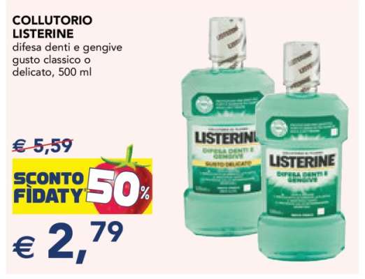 Collutorio Listerine