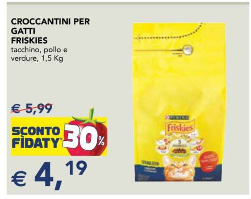 CROCCANTINI PER GATTI FRISKIES