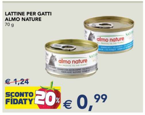 Lattine per gatti Almo Nature