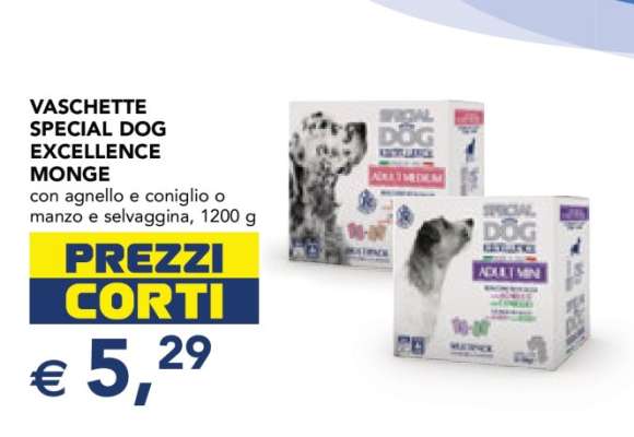 VASCHETTE SPECIAL DOG EXCELLENCE MONGE