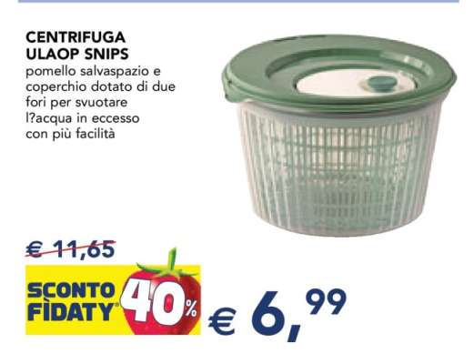CENTRIFUGA ULAOP SNIPS