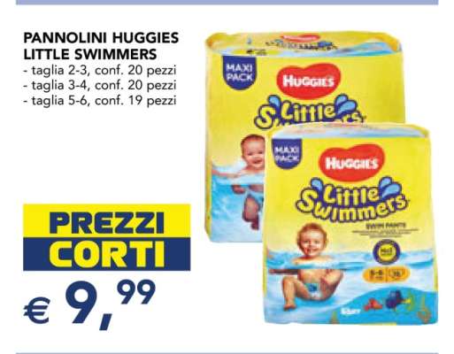PANNOLINI HUGGIES LITTLE SWIMMERS