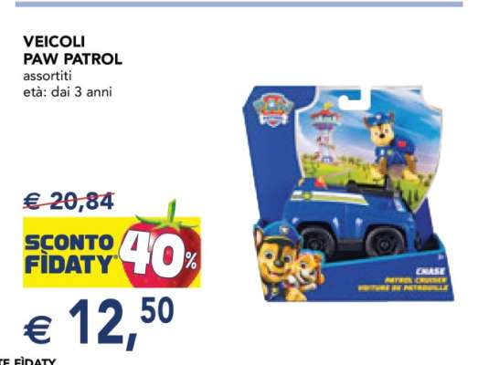 VEICOLI PAW PATROL