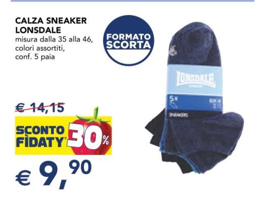 CALZA SNEAKER LONSDALE