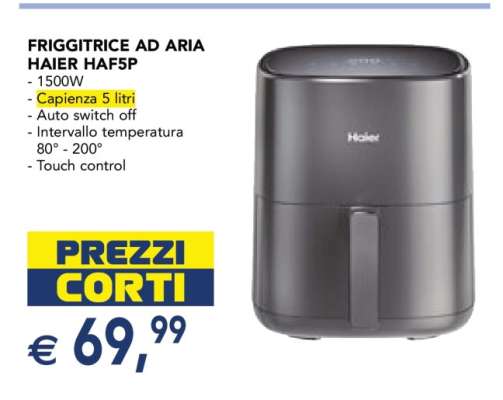FRIGGITRICE AD ARIA HAIER HAF5P