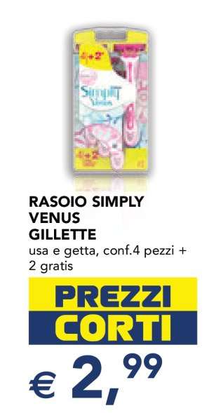 RASOIO SIMPLY VENUS GILLETTE