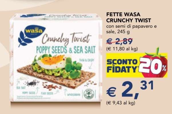 Fette Wasa Crunchy Twist