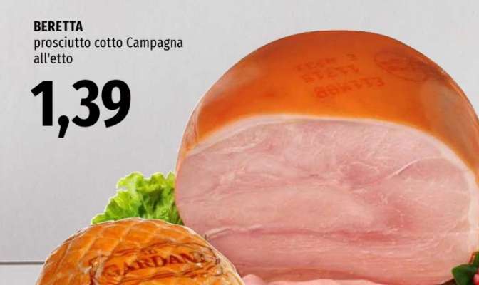 BERETTA prosciutto cotto Campagna all'etto