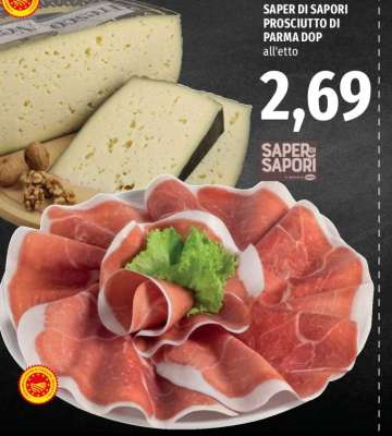 SAPER DI SAPORI prosciutto di Parma DOP