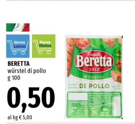BERETTA Würstel di Pollo
