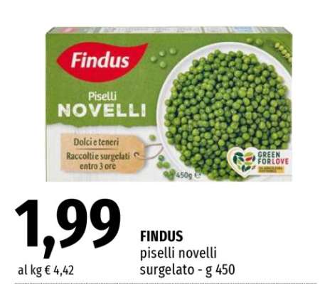 Findus Piselli Novelli