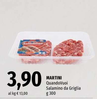 MARTINI QuandoVuoi Salamino da Griglia