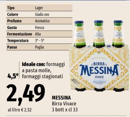 MESSINA Birra Vivace
