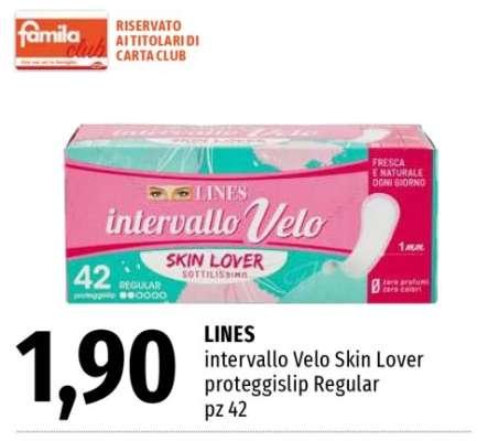 LINES intervallo Velo Skin Lover