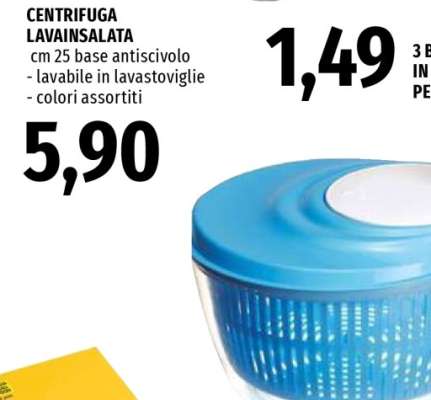 CENTRIFUGA LAVAINSALATA