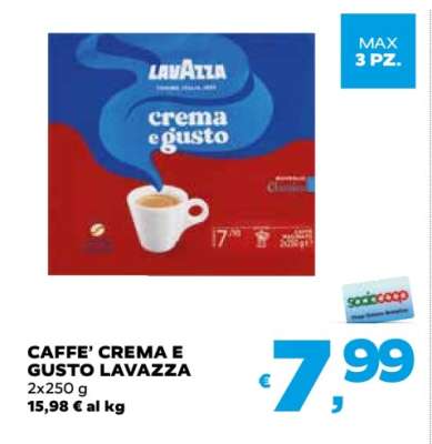 CAFFÈ CREMA E GUSTO LAVAZZA