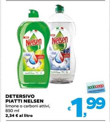 Detersivo Piatti Nelsen