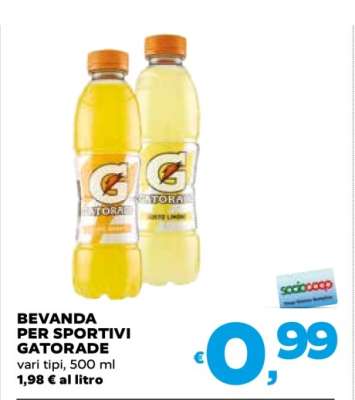 BEVANDA PER SPORTIVI GATORADE