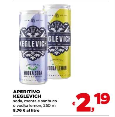 APERITIVO KEGLEVICH