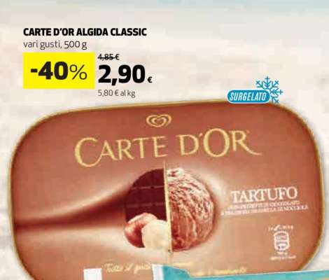 CARTE D’OR ALGIDA CLASSIC