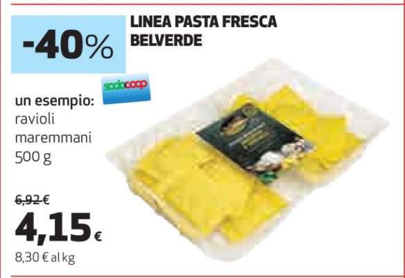 LINEA PASTA FRESCA BELVERDE