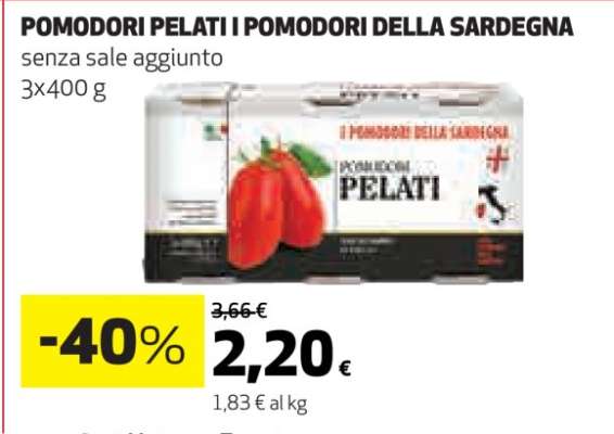 POMODORI PELATI I POMODORI DELLA SARDEGNA