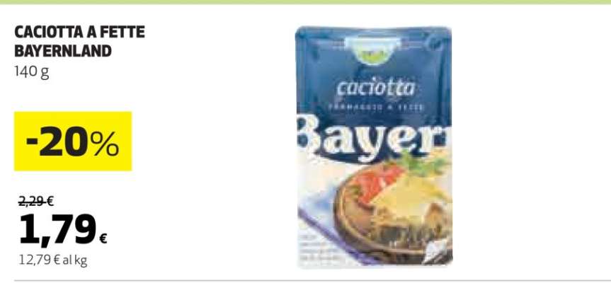 CACIOTTA A FETTE BAYERNLAND