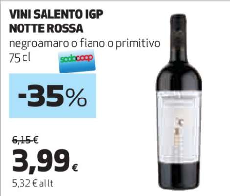 VINI SALENTO IGP NOTTE ROSSA