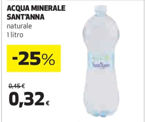 ACQUA MINERALE SANT'ANNA