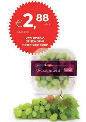 Uva bianca senza semi