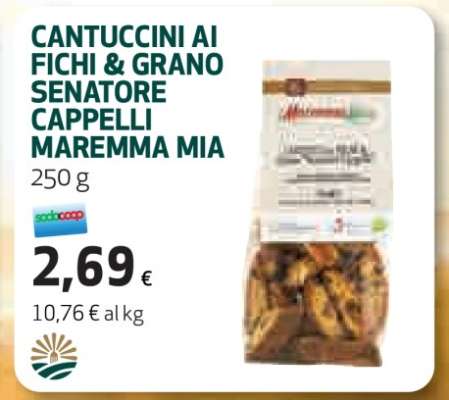 Cantuccini ai Fichi & Grano Senatore Cappelli Maremma Mia