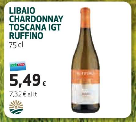 LIBAIO CHARDONNAY TOSCANA IGT RUFFINO