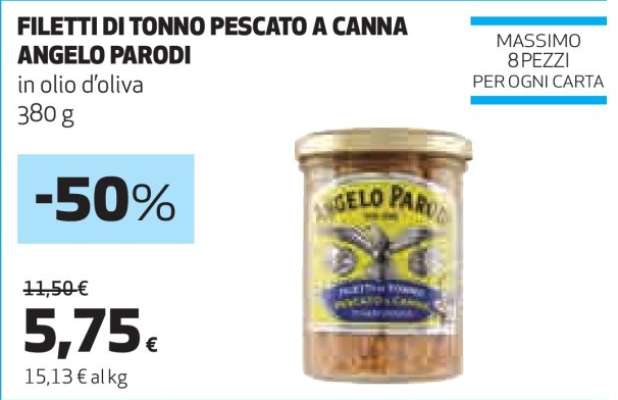 FILETTI DI TONNO PESCATO A CANNA ANGELO PARODI