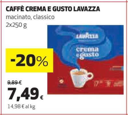 CAFFÈ CREMA E GUSTO LAVAZZA