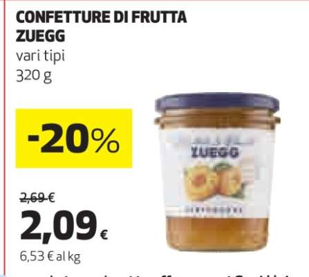 CONFETTURE DI FRUTTA ZUEGG