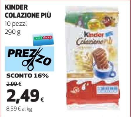 KINDER COLAZIONE PIÙ