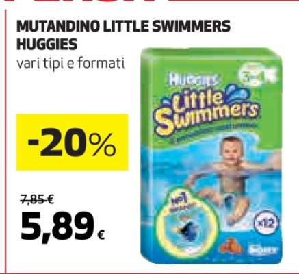 MUTANDINO LITTLE SWIMMERS HUGGIES