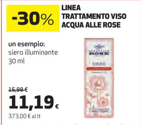 LINEA TRATTAMENTO VISO ACQUA ALLE ROSE