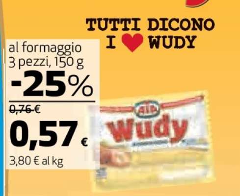 Wudy al formaggio